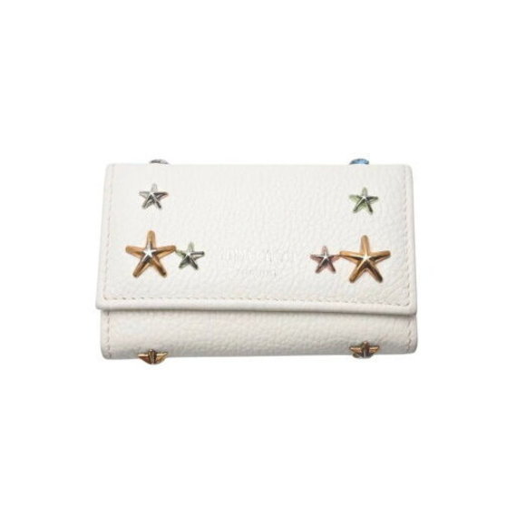 JIMMY CHOO NEPTUNE UUF Moonstone Star Studs - Picture 1 of 9